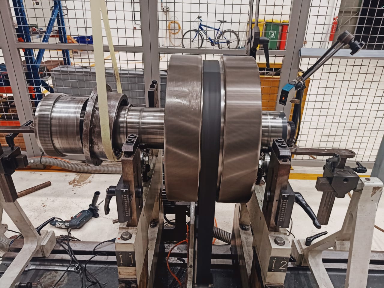 Repair And Balancing Rotor BullGear Gearbox Triveni